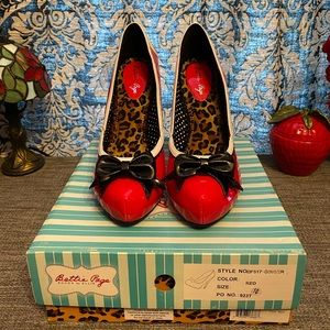 Bettie Page Pinup Style Shoes